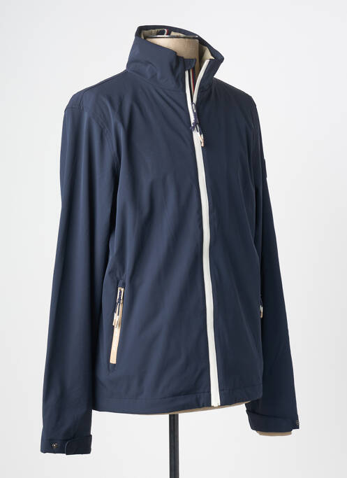Jachetă vânt albastru FQ1924 bărbat