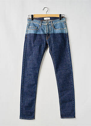 Blugi cu croială slim țesătură brută mărime normală albastru CERRUTI 1881 homme