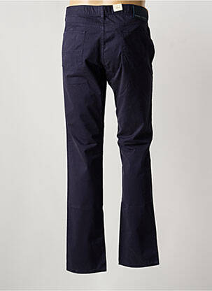 Pantalon slim țesătură poplin mărime normală albastru CERRUTI 1881 bărbat