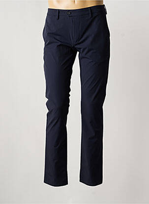 Pantalon chino elasticitate mărime normală albastru TELERIA ZED bărbat
