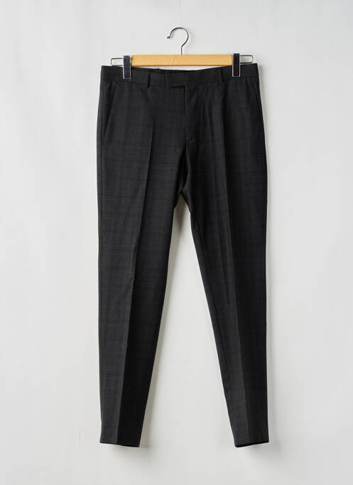 Pantalon slim talie cu cleme mărime normală gri STRELLSON homme