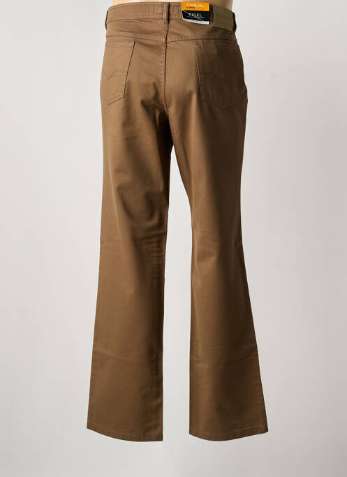 Blugi cu croială dreaptă elasticitate mărime normală maro DIGEL homme