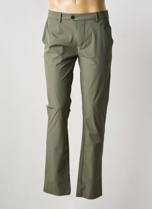 Pantalon chino elasticitate mărime normală verde TELERIA ZED homme