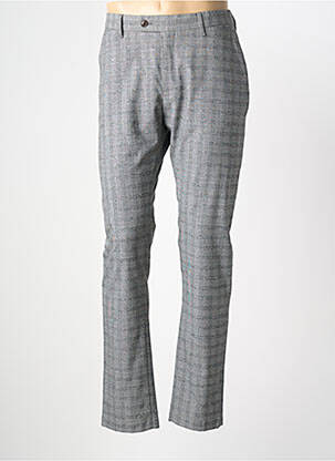 Pantalon slim țesătură melanj mărime normală gri STRELLSON homme