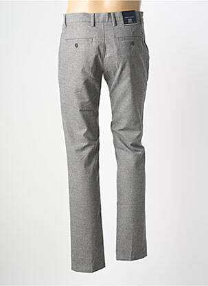 Pantalon slim țesătură melanj mărime normală gri TOMMY HILFIGER bărbat