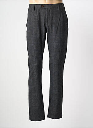 Pantalon slim țesătură melanj mărime normală gri STRELLSON homme