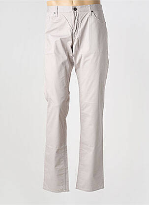 Pantalon drept țesătură poplin mărime normală gri CERRUTI 1881 bărbat
