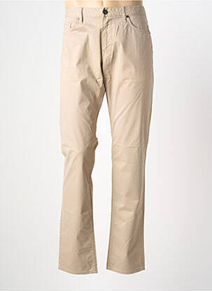 Pantalon slim țesătură poplin mărime normală bej CERRUTI 1881 homme