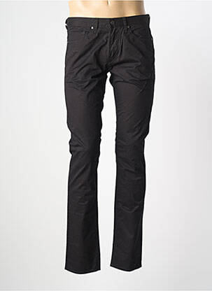 Pantalon slim țesătură poplin mărime normală negru CERRUTI 1881 bărbat