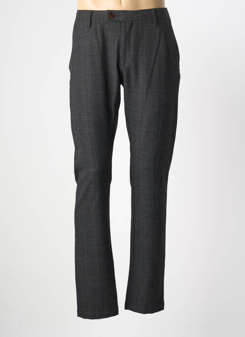 Pantalon slim țesătură melanj mărime normală gri STRELLSON homme