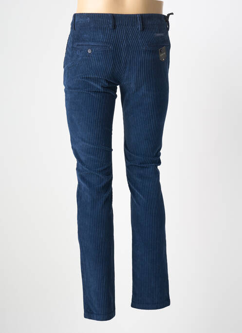 Pantalon chino elasticitate mărime normală albastru TELERIA ZED homme