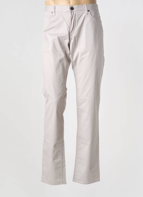 Pantalon drept țesătură poplin mărime normală gri CERRUTI 1881 homme