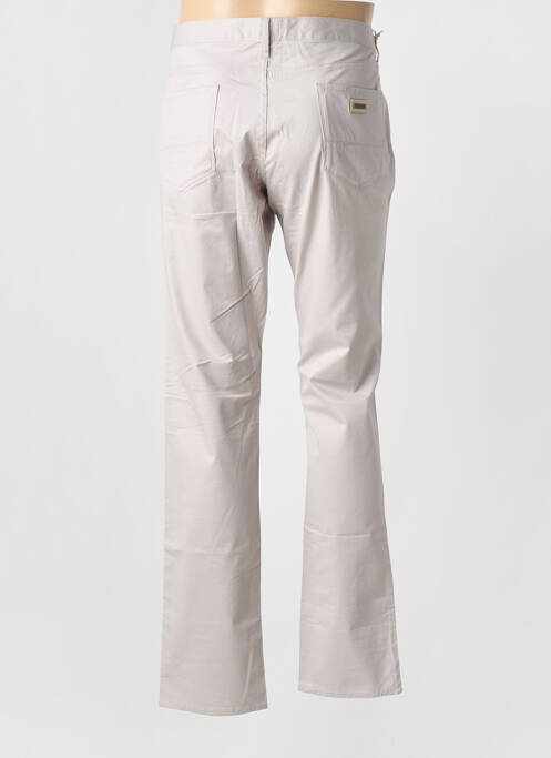 Pantalon drept țesătură poplin mărime normală gri CERRUTI 1881 homme