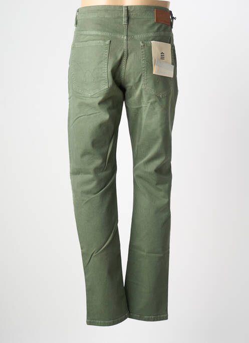 Blugi cu croială slim închidere cu nasturi pe față mărime normală verde SERGE BLANCO homme