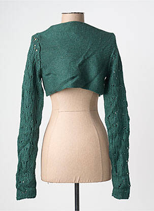 Bolero mâneci lungi verde GRAIN DE MALICE femeie