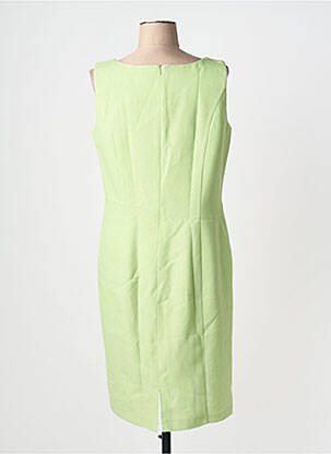 Rochie midi fără mâneci fără mâneci verde DAMART femeie