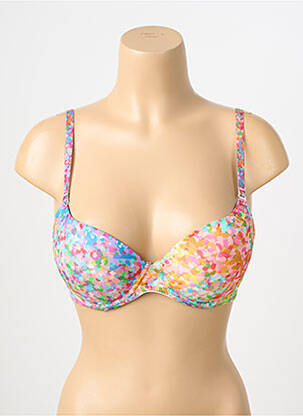 Sutien top sutien push-up top sutien push-up portocalie CHARLOTT' femeie
