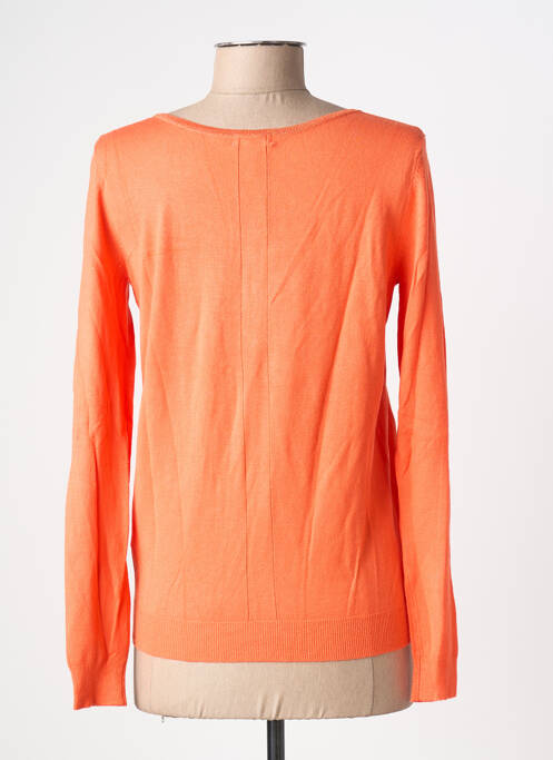 Vestă cu mâneci lungi strânsă pe partea de jos portocaliu PHILDAR femme
