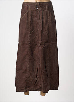 Fustă lungă maro PHILDAR femeie