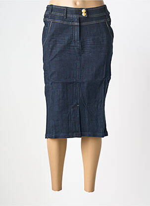 Fustă midi albastru PHILDAR femeie