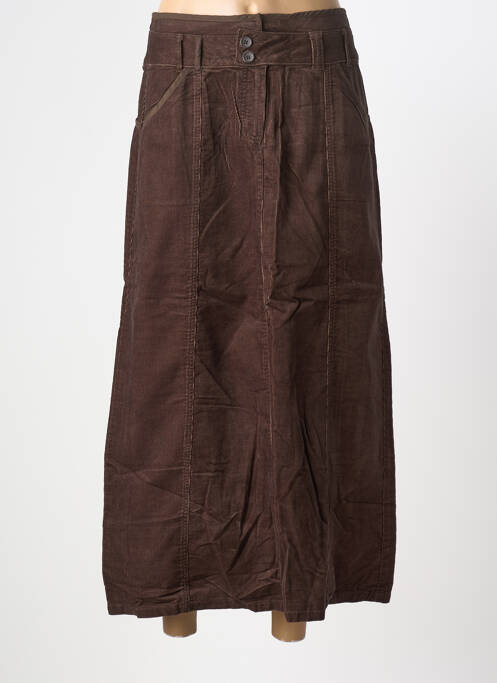 Fustă lungă maro PHILDAR femeie