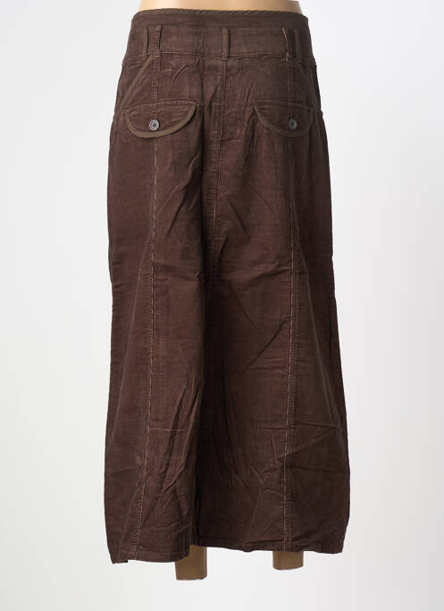 Fustă lungă maro PHILDAR femeie