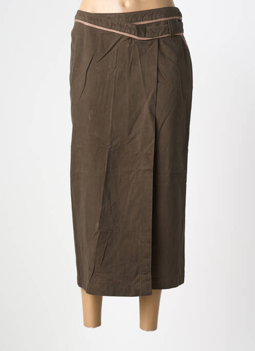 Fustă lungă maro AQUARELLE femeie