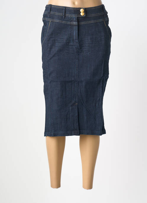 Fustă midi albastru PHILDAR femeie