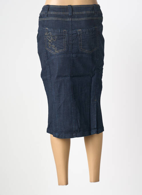 Fustă midi albastru PHILDAR femeie