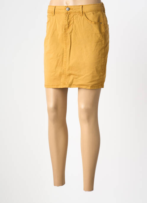 Fustă scurtă galben BONOBO femeie