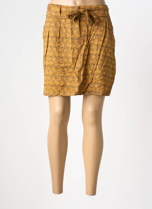 Fustă scurtă galben BONOBO femeie