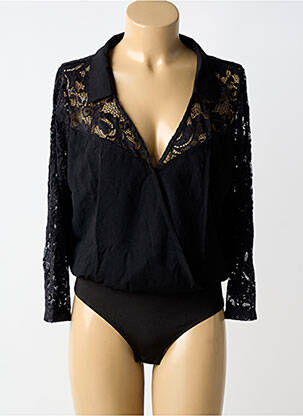 Body de lenjerie broderie negru CHARLOTT' femeie