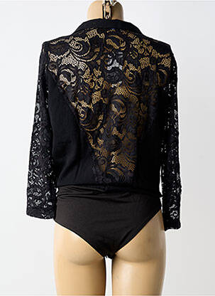 Body de lenjerie broderie negru CHARLOTT' femeie