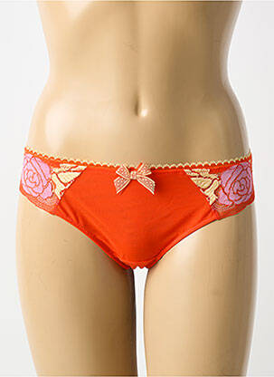 Tanga elasticitate portocalie CHARLOTT' femeie