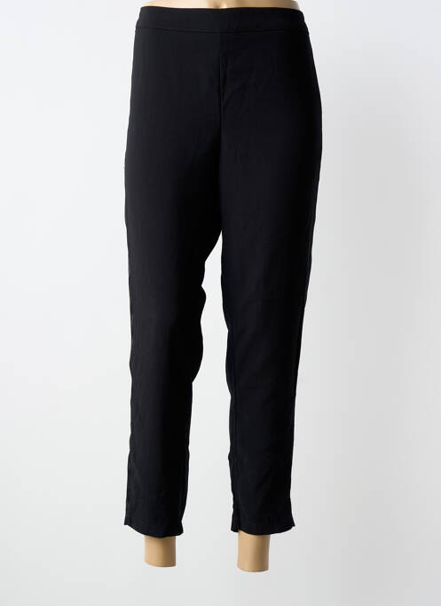 Pantalon 7/8 talie elastică mărime normală negru PHILDAR femme
