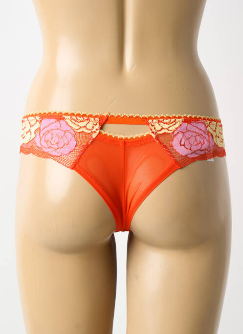 Tanga elasticitate portocaliu CHARLOTT' femme