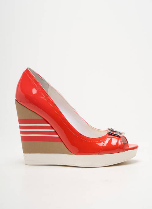 Pantofi cu toc portocaliu GUESS femeie