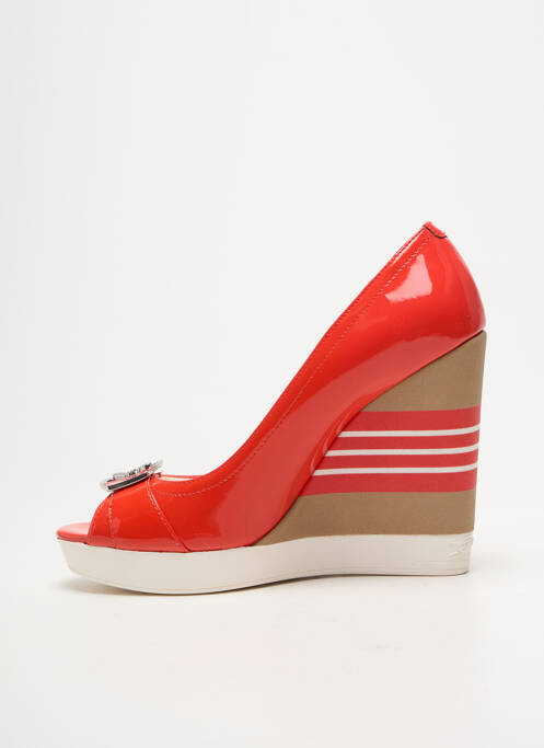 Pantofi cu toc portocaliu GUESS femeie