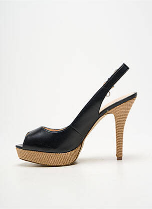Pantofi cu toc închidere cu buclă(e) toc înalt de 10cm și mai mult negru GUESS femeie