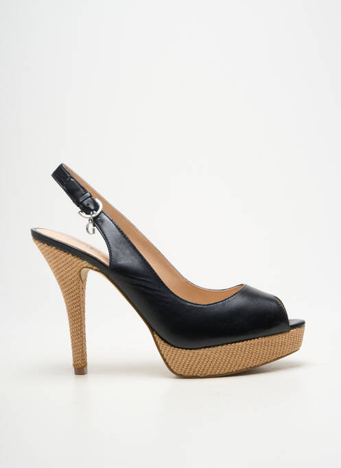 Pantofi cu toc negru GUESS femeie