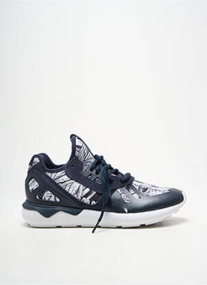 Adidași vârf rotund toc de 4 la 6 cm albastru ADIDAS femeie