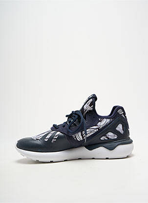 Adidași vârf rotund toc de 4 la 6 cm albastru ADIDAS femeie
