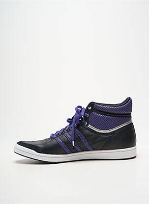 Adidași vârf rotund toc plat până la 3 cm violet ADIDAS femeie