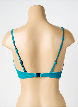 Sutien de costum de baie elasticitate top bentiță albastru deschis LAGON BLEU femeie