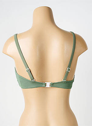 Sutien de costum de baie elasticitate top bentiță verde LAGON BLEU femeie