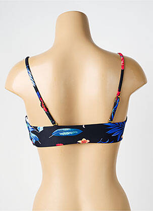 Sutien de costum de baie elasticitate sutiene negru HIBIKINI femeie