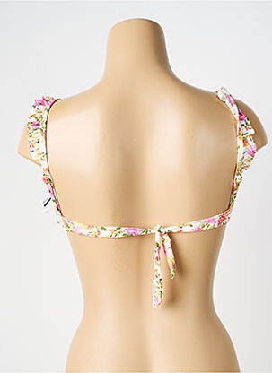 Sutien de costum de baie elasticitate top sutien modelat alb SWEET SECRET femme