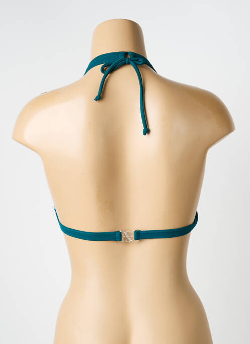 Sutien de costum de baie elasticitate top triunghiuri verde LAGON BLEU femme