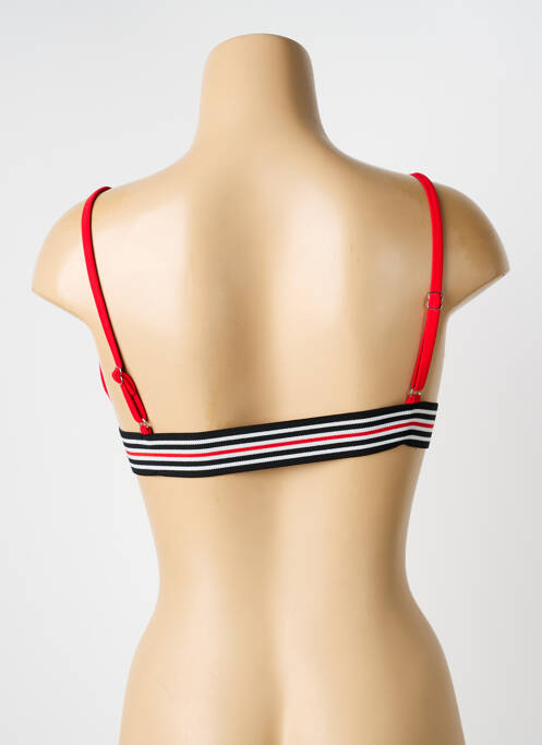 Sutien de costum de baie elasticitate top sutien modelat roșu VERY ZEN femme