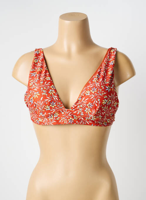 Sutien de costum de baie elasticitate top sutien modelat portocaliu VIOLETTA femme